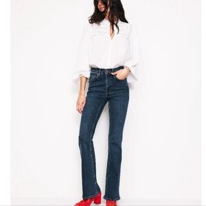 NEW! Boden High Rise Slim Flare Jeans Size 32